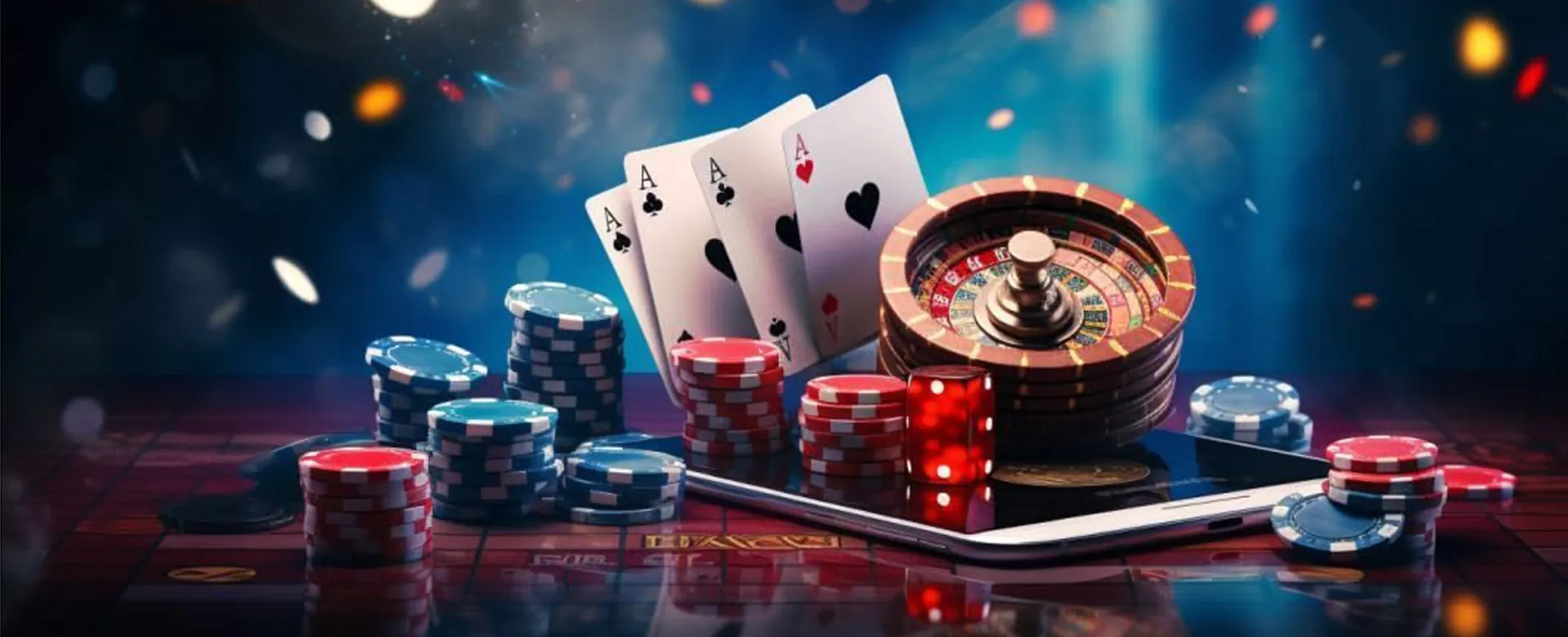 niceph Live Casino dealer with gaming table