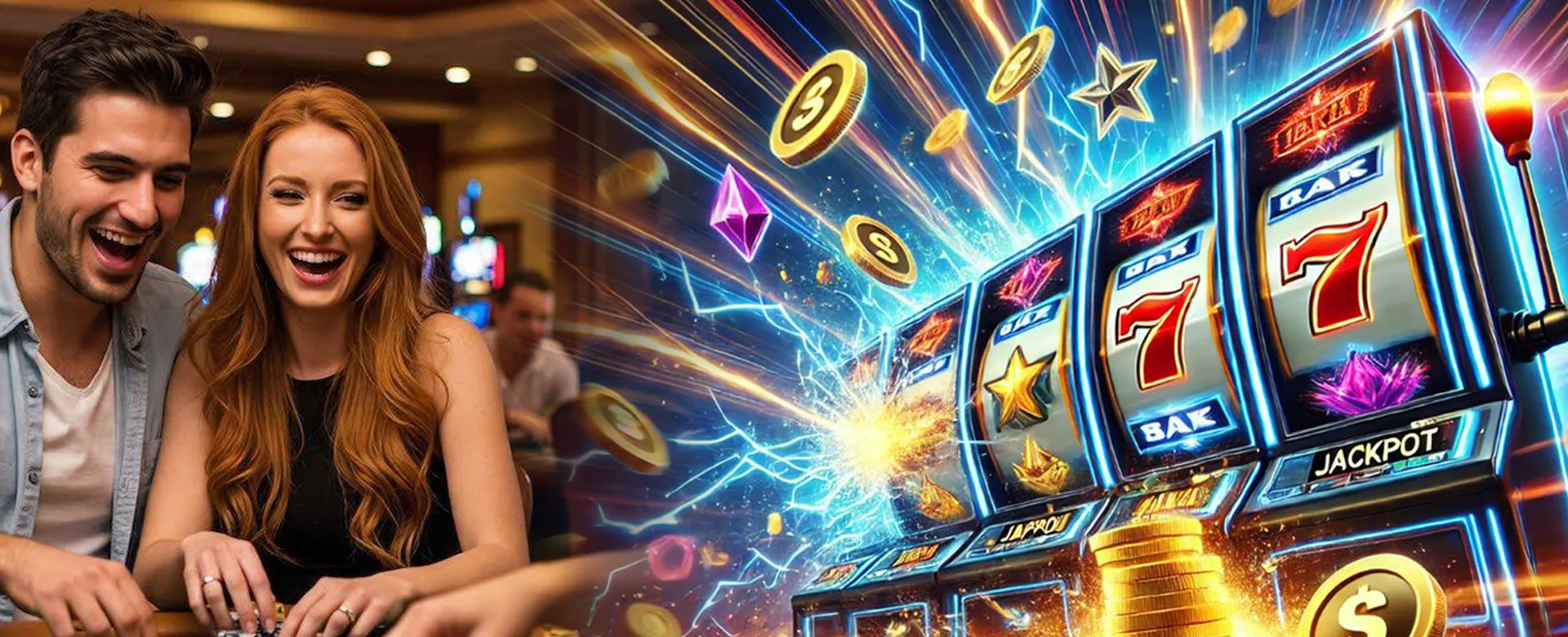 niceph Promotions Hero Image - Golden coins and bonus symbols